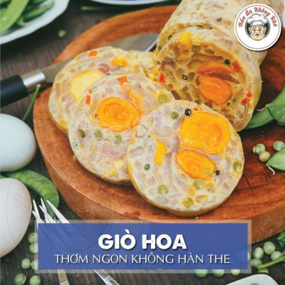 Cách làm giò hoa thơm ngon tại nhà