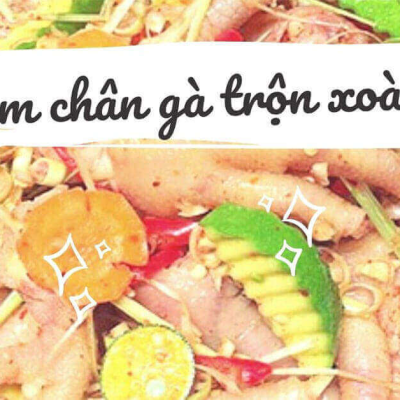 Chân Gà Trộn Xoài Ngon Miệng