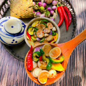 Mắm cà pháo đu đủ